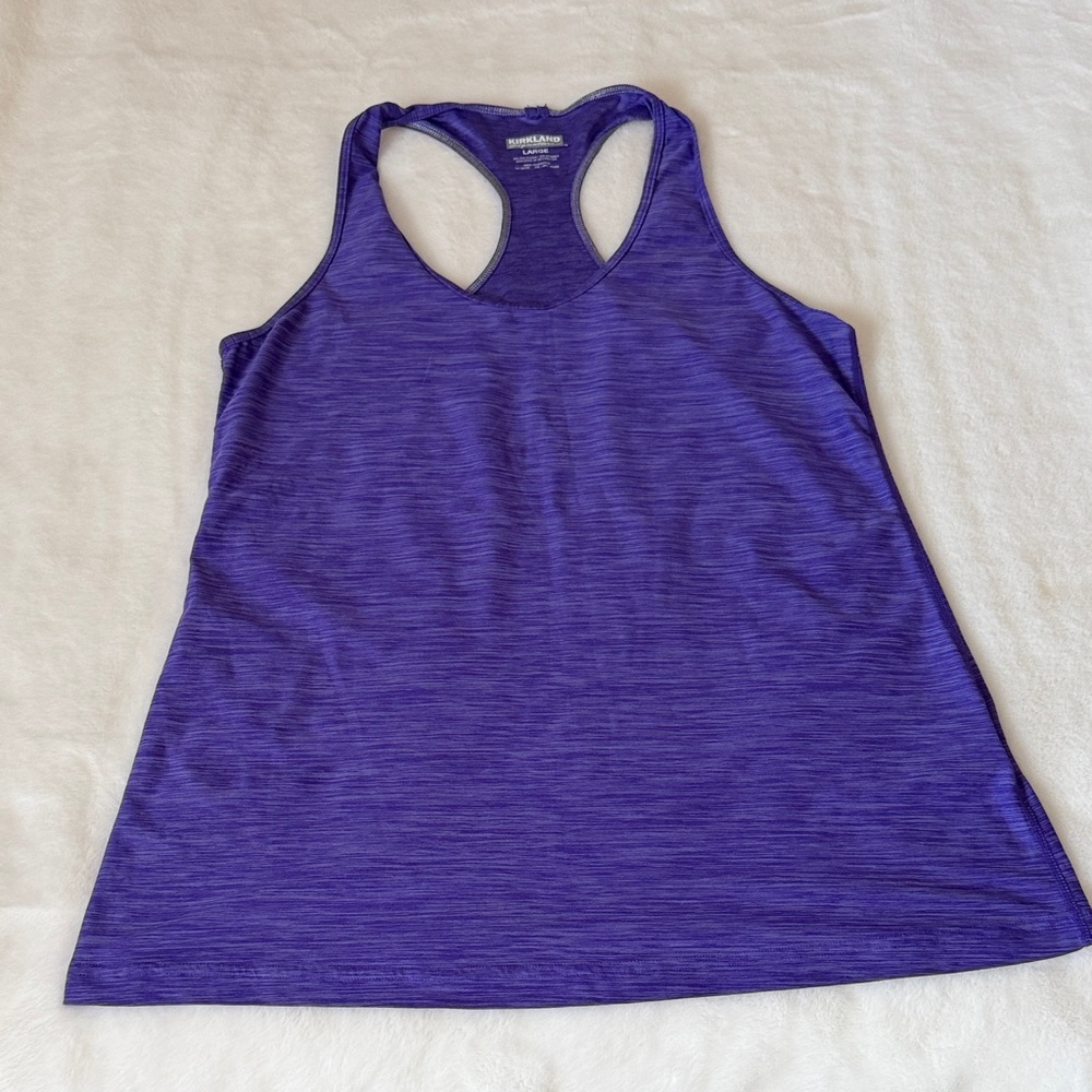 Kirkland Signature Women's Vibrant Purple Tank Top